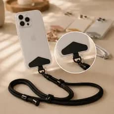 Conector Clip De Suspensão Formato Seta Para Celular Metal 360°