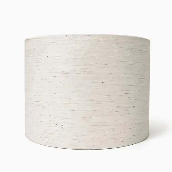 Cúpula Cilíndrica para abajur 20x20x15 Tecido linho
