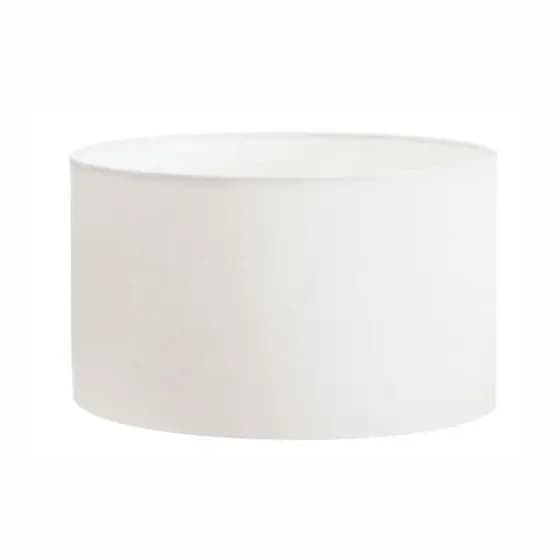 Cúpula de Abajur luminária teto chão tecido 30x30x20 cm Tecido Branco