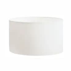 Cúpula de Abajur luminária teto chão tecido 30x30x20 cm Tecido Branco