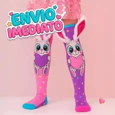 Meia Maluca Infantil Divertida e Colorida