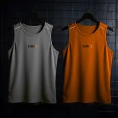 KIT 2 Regatas Masculinas DryFit Alta Performance Treino Regata dryfitness  masculina academia