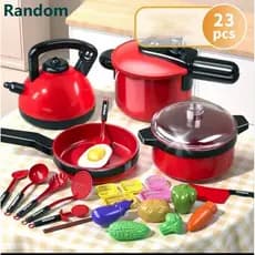 Kit Cozinha Infantil Completo Panelinhas E Acessórios Luxo ✨