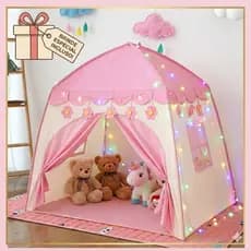 ​✨ Barraca Infantil Menina Tenda Minha Casinha + Brinde Luz LED ✨