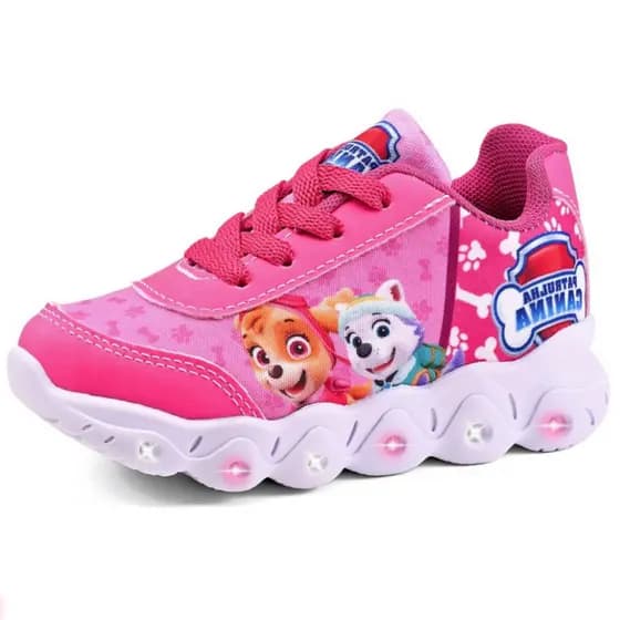 Tênis Infantil Menina Skye Com Led Super Marcio e Leve