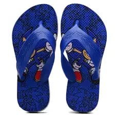 Chinelo Infantil Menino Sonic Macio Antiderrapante Resistente Escola