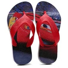 Chinelo Infantil Menino Super Macio Resistente Antiderrapante Várias Estampas Acessível