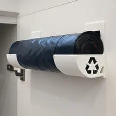 Suporte Para Sacos Plásticos e Sacolas Organizador Rolo de Saco de Lixo Cozinha