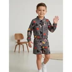 Conjunto Infantil Bomber (corta vento) - 01 ate 10 anos - Estampas variadas - Conjunto menino - conjunto masculino