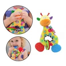 Brinquedos De Pelúcia Para Bebês Macia Girafa Infantil De Algodão Rattle Doll Toy