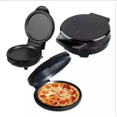 Forno Elétrico Antiaderente para Pizza 110/220V – Compacto, Rápido e Prático | Faz Pizza, Lanches e Mais!