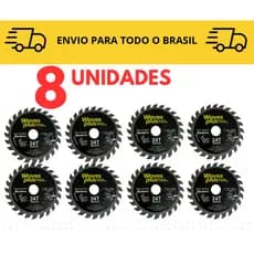 disco de corte madeira Kit 3 a 10 unidades / Makita / disco de corte diamantado / 110mm /