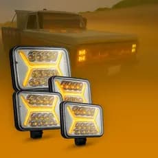 Farol Led Kit F1000 F400 Seta Alta Baixa Ford Universal 4uni