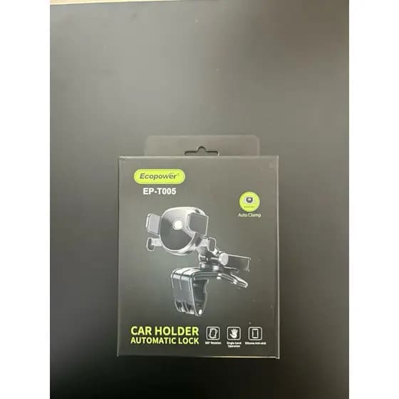 Suporte Veicular Automático Ecopower EP-T005 – Auto Lock 360° | 7EliteCar
