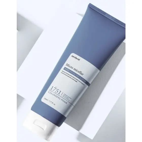 [MERHENT] Espuma De Limpeza Profunda Micro Micelar 230ml Limpador Diário Hidratante Para Cuidados Com Os Poros