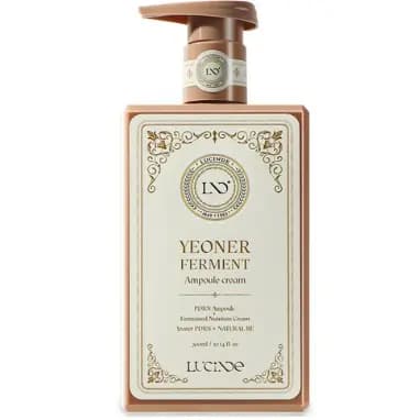 [LUCINE] Creme Ampola De Fermento PDRN Salmão 300ml K-Beauty Pele Textura Cuidados Elasticidade Hidratante