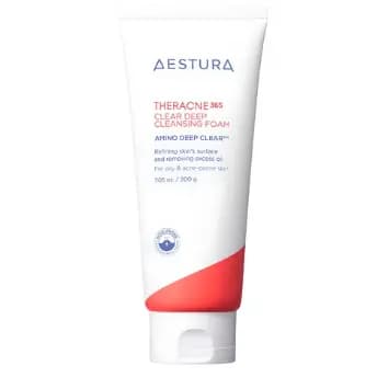 [AESTURA] Espuma De Limpeza Profunda Transparente Theracne365 200g (Cuidados Com Poros E Sebo)