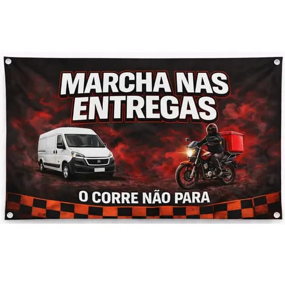 Bandeira  entrego nas mãos de deus 90x65 cm com 4 Ilhós Alta Qualidade para Caminhão, Parede ou Área Externa top top
