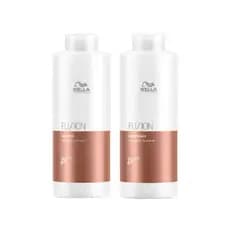 Kit Shampoo 1l e Condicionador 1l Wella Fusion - Reparação