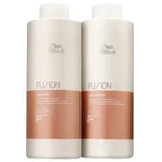Kit Fusion Shampoo 1L Condicionador 1L - Wella Professionals