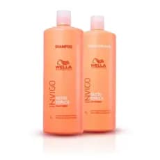 Kit Wella Pro Invigo Enrich Shampoo 1L + Condicionador 1L