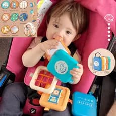 Brinquedos Sensoriais Do Bebê Montessori Ocupado Placa Atividade Cubo Habilidades Motoras Finas Brinquedo De Aprendizage