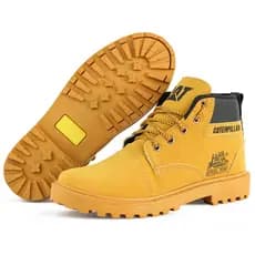 Botina Masculina Bota Trilha Cater Tênis Casual Coturno Confortável Sola Macia Tratorada - Envio Imediato