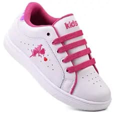 Tênis Infantil Casual Feminino Escolar Fadinha Confortável Leve Macio Princesa Menina Moda Kids