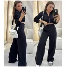Calça  Alfaiataria Pantalona Com bolso Premium PROMOÇÃO