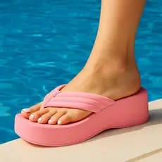 Tamanco Plataforma Feminino – Leveza e Conforto para Seu Dia a Dia