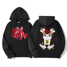 BLUSA DE MOLETOM Masculino Moda Feminina Harajuku Estética Gráfico Hoodies Unisex Outono Inverno Vintage Pullovers Ca