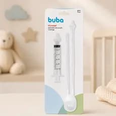 Aspirador Nasal Bebê Sugador Nasal para Bebê Kit Lavador Nasal Seringa Silicone Buba