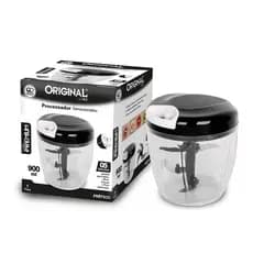 Processador Manual De Alimentos Grande 5 Lâminas 900ml Original line