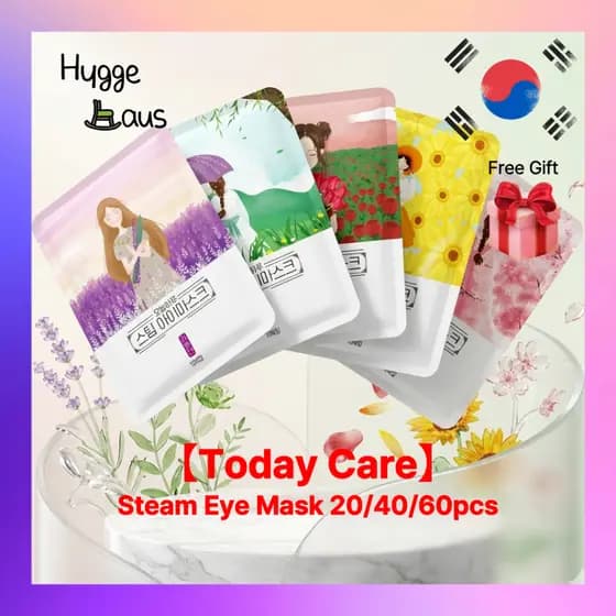 Today Care Máscara Para Os Olhos A Vapor 20/40/60pcs Dormir Quente Relaxamento Perfumado