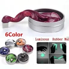 Massa De Mão Slime Play Dough Magnética/Sensor De Temperatura/Brinquedos De Argila De Polímero De Lama De Borracha Lumin