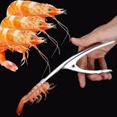 Descascador De Camarão Em Aço Inoxidável , Aparelho De Cozinha , Cortador De Linha , Pesca , Lagosta , Frutos Do Mar , F