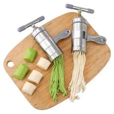 Máquina Manual Doméstica De Macarrão Em Aço Inoxidável , Ferramentas De Cozinha , Pressão , De Prensagem , Multifu , Fab