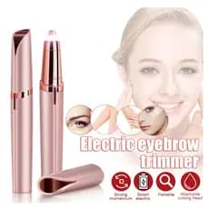 Aparador Elétrico de Sobrancelha Feminino - Portátil, Automático , Carregamento Usb Depilador Facial