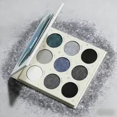 KOASIS Paleta de Sombras 9 Cores Matte e Shimmer Colorida com Espelho, Alta Pigmentação