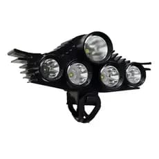 Farol Bike Bicicleta 5 Leds Recarregavel Baterias 10900 L Lanterna Dianteira Bicicleta