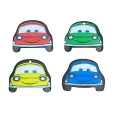 Kit 30x Aromatizante Cheirinho de Carro Automotivo Emoji Original Atacado Brinde Lava Rapido