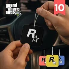 Kit 10 Aromatizante Veiculo GTA Cheirinho de Carro Original Lava Rapido
