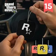 Kit 15x Cheirinho de Carro Video Gamer GTA Aromatizante Veiculo Original