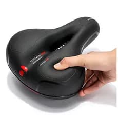 Assento De Bicicleta Banco Selim Super Confortável Selim Largo Bicicleta Para Spinning