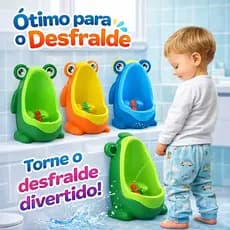 Mictorio Sapinho Infantil Pinico Desfralde Criança Treino Baby Todas Cores