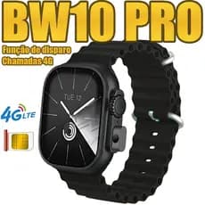 BW10 Pro 4G Smartwatch 2.01 Polegadas Com Longa Duração De Bateria E Função De Câmera, Android/ios