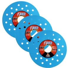 Disco diamantado de corte e desbaste  com acabamento extra fino furo 20,0