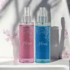 Dupla Body Splash Florata Rose + Blue Feminino 200ml
