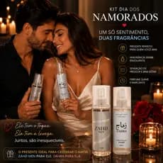 ❤️ KIT DIA DOS NAMORADOS –BODY SPLASH ZAHD + ZAHRA 200ML CADA
