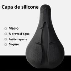 Banco Bike Selim confort Selim Vazado Anatômico Gel Conforto Bike